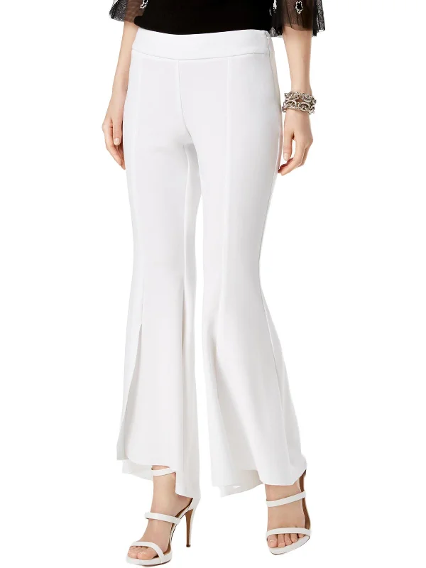 Womens Flare High-Low Pants