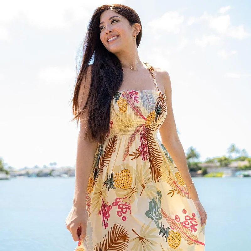 Pineapple Tube Dress, Made in Hawaii