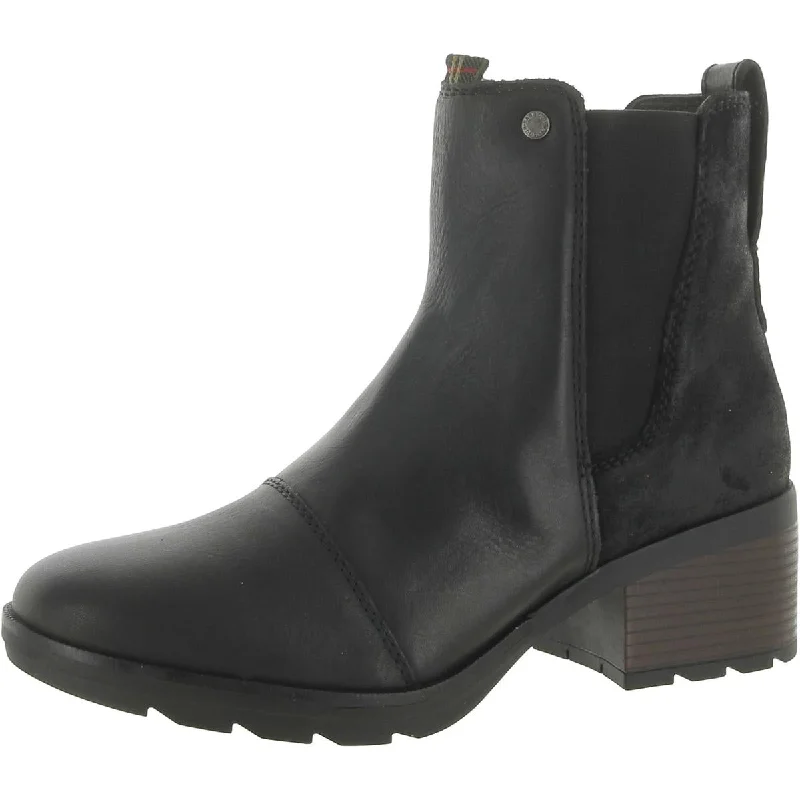 Barbour Womens Maisie Leather Pull On Chelsea Boots