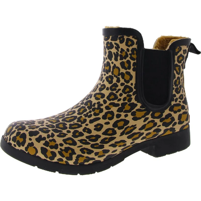 Chooka Womens Rubber Waterproof Ankle Boots