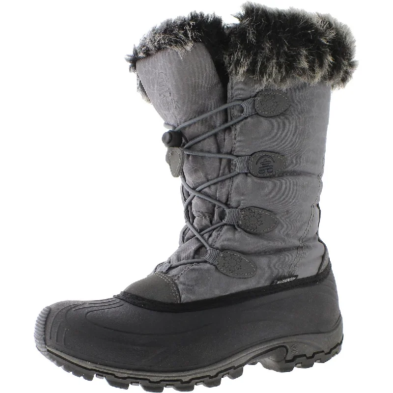 Kamik Womens Momentum Cold Weather Mid-Calf Winter & Snow Boots