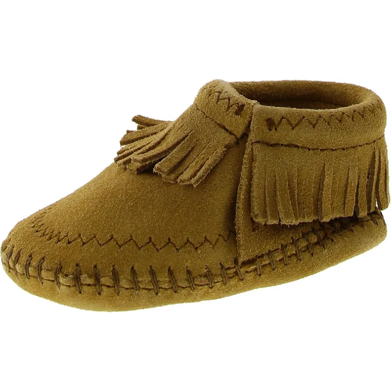 Minnetonka Suede Casual Moccasin Slippers