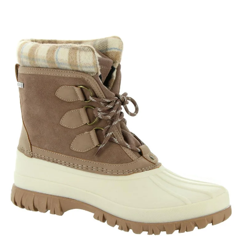 Skechers Womens Windom - Plaid Town Faux Fur Lined Suede Winter & Snow Boots