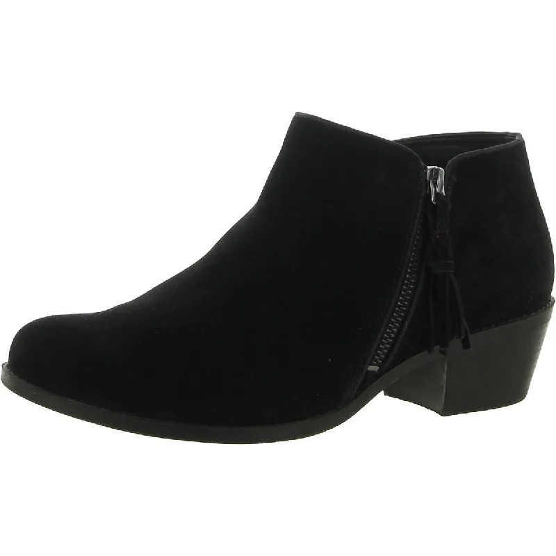 Vionic Womens Shyanne Suede Ankle Booties